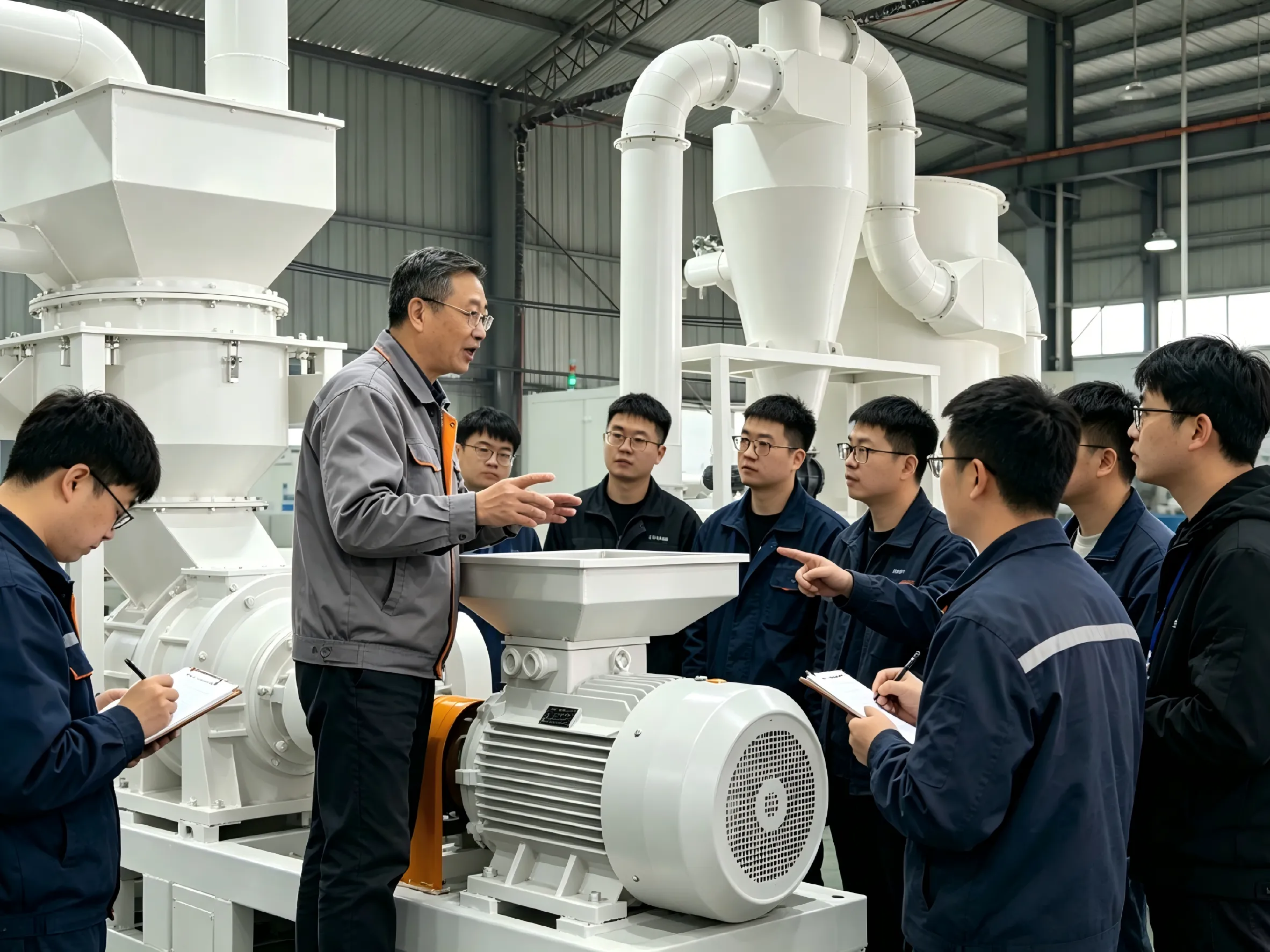 Xingshengwei führt spezielle Wartungsschulungen für den Ultra Pulverizer durch, um eine stabile Lieferung der Ausrüstung sicherzustellen