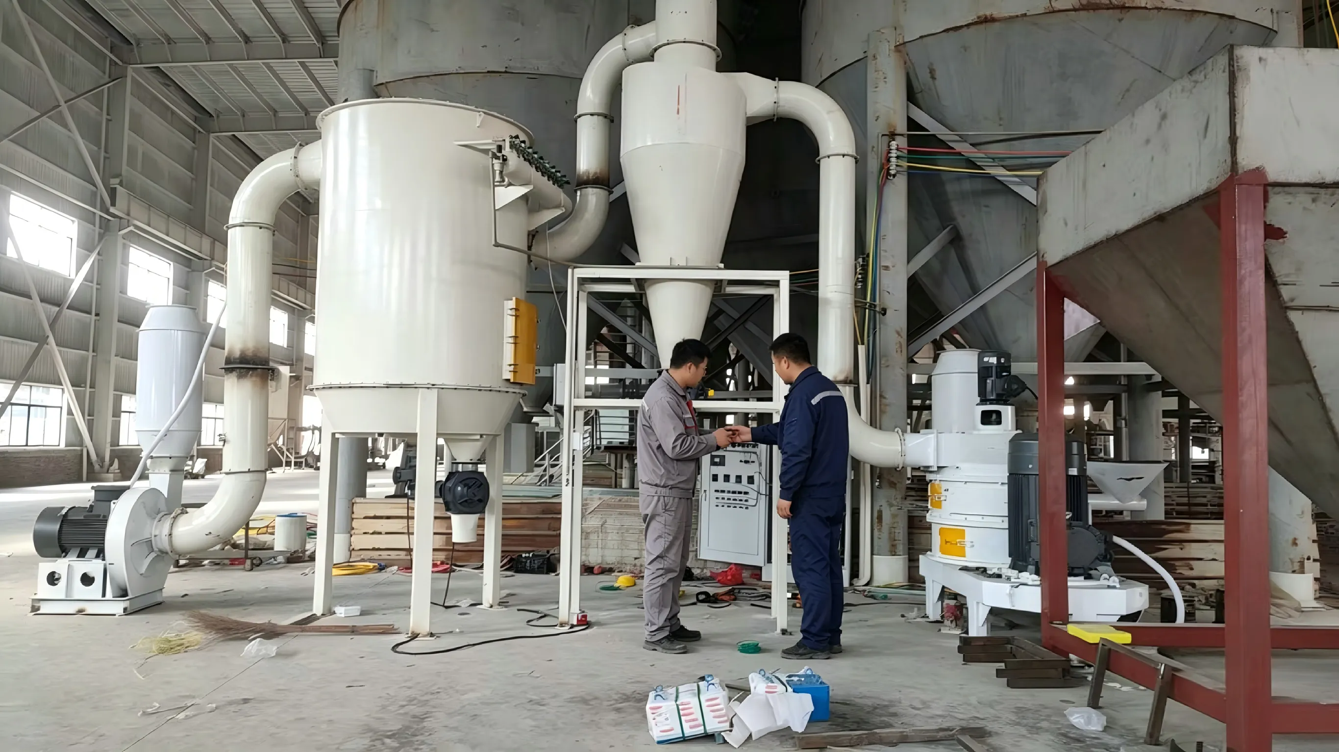 Xingshengwei pflegt intensiv den Terminal-Kundendienst und garantiert so eine effiziente Produktion der Kundenausrüstung