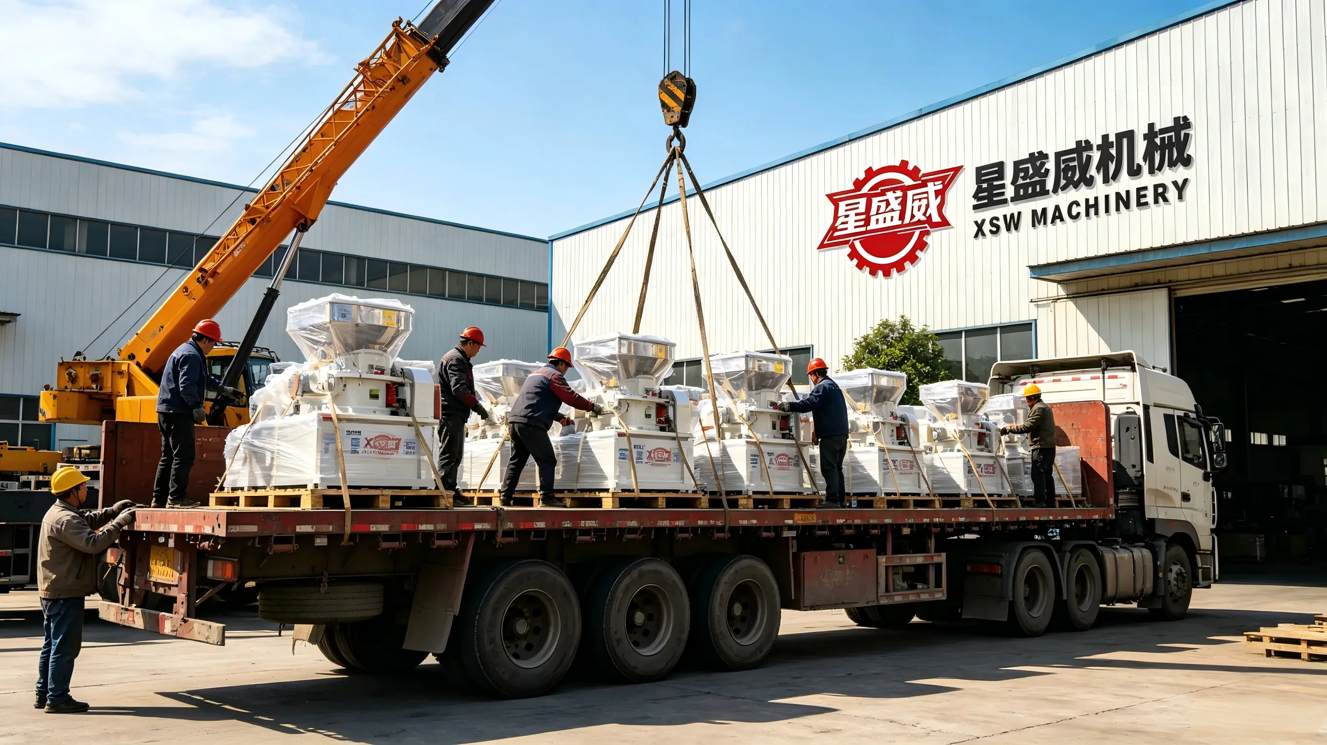 Zentralisierte Lieferung von Bestellungen! Mehr als zehn Sätze ultrafeiner Pulverisierer von Xingshengwei Machinery wurden vollständig zusammengebaut und in großen Mengen an den großen Industriepark für Pulverrecycling im Südwesten Chinas geliefert