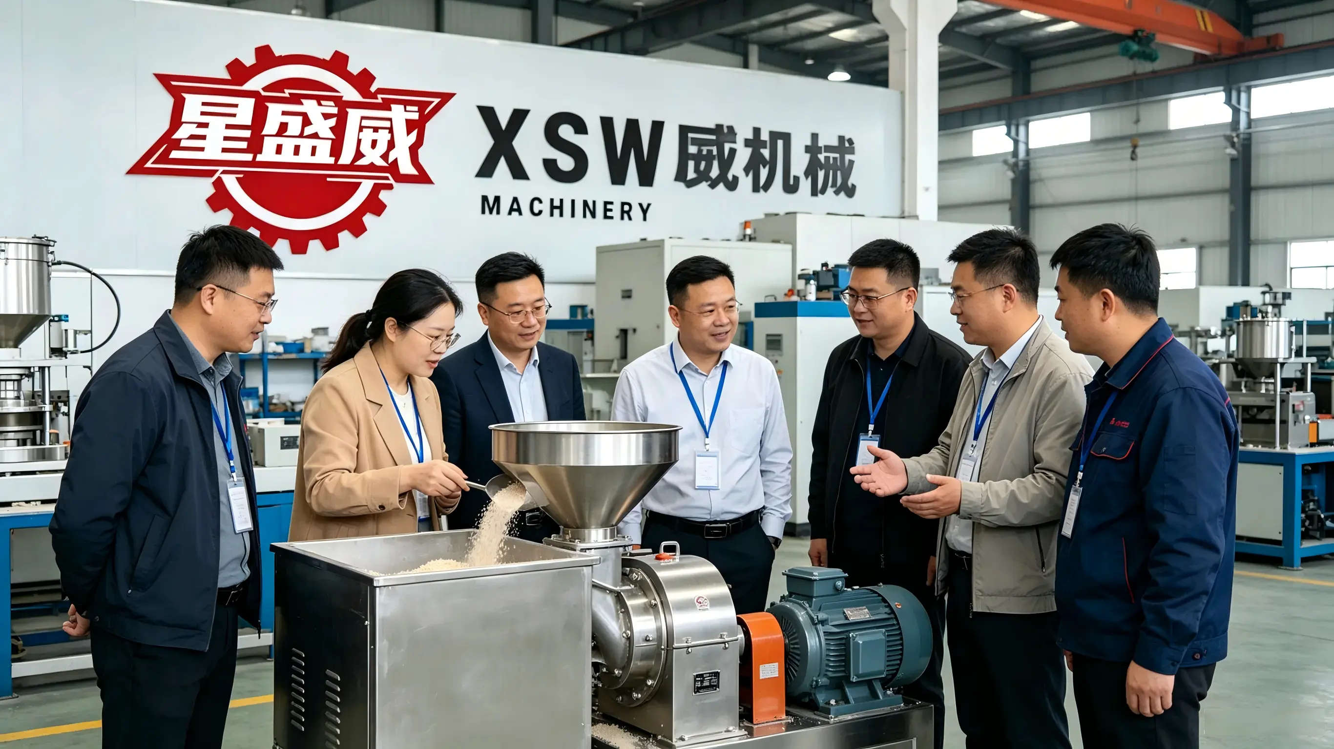 Nach 8 Monaten des Testens und Optimierens ist die verbesserte Version des Ultra Pulverizers der neuen Generation von Xingshengwei Machinery offiziell in die Massenproduktion gegangen